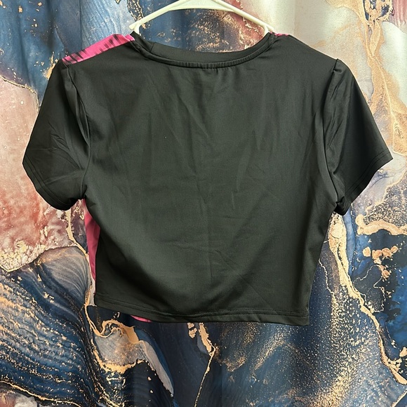 Body con pink and black matching set - Picture 5 of 5